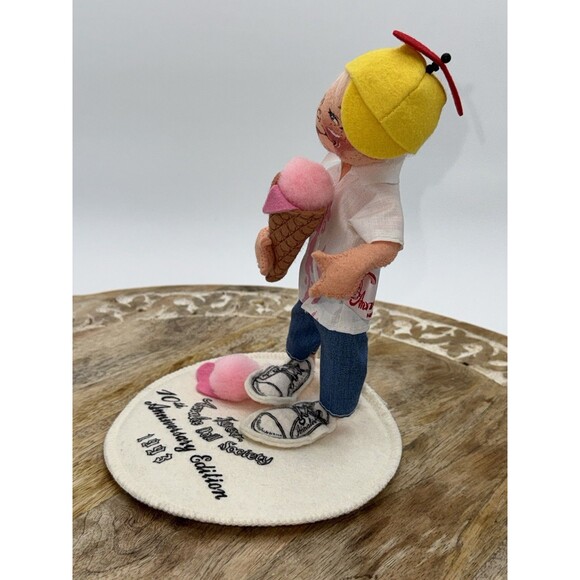 Annalee Mobilitee Dolls Lot Of 3 1993 10th Edition 1992 Doll Society 1994 Baby - Picture 3 of 16